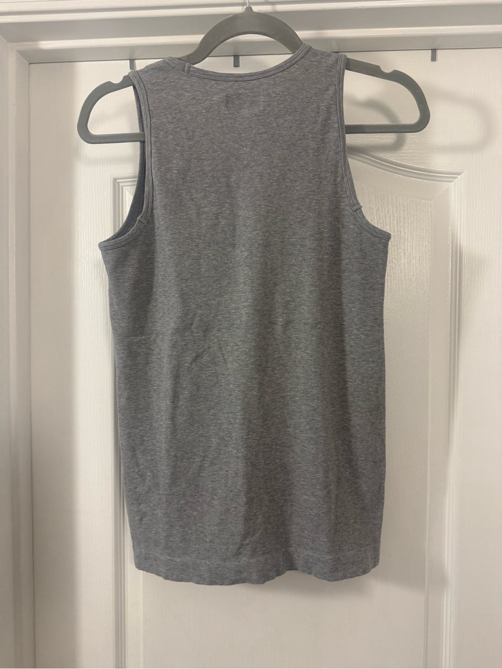 Athleta Gray V-Neck Tank Top - Picture 6 of 7